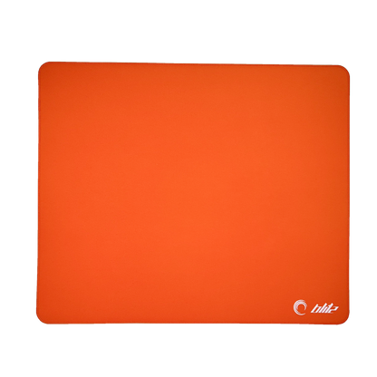 Image of the LA ONDA Blitz mouse pad in the colour orange.